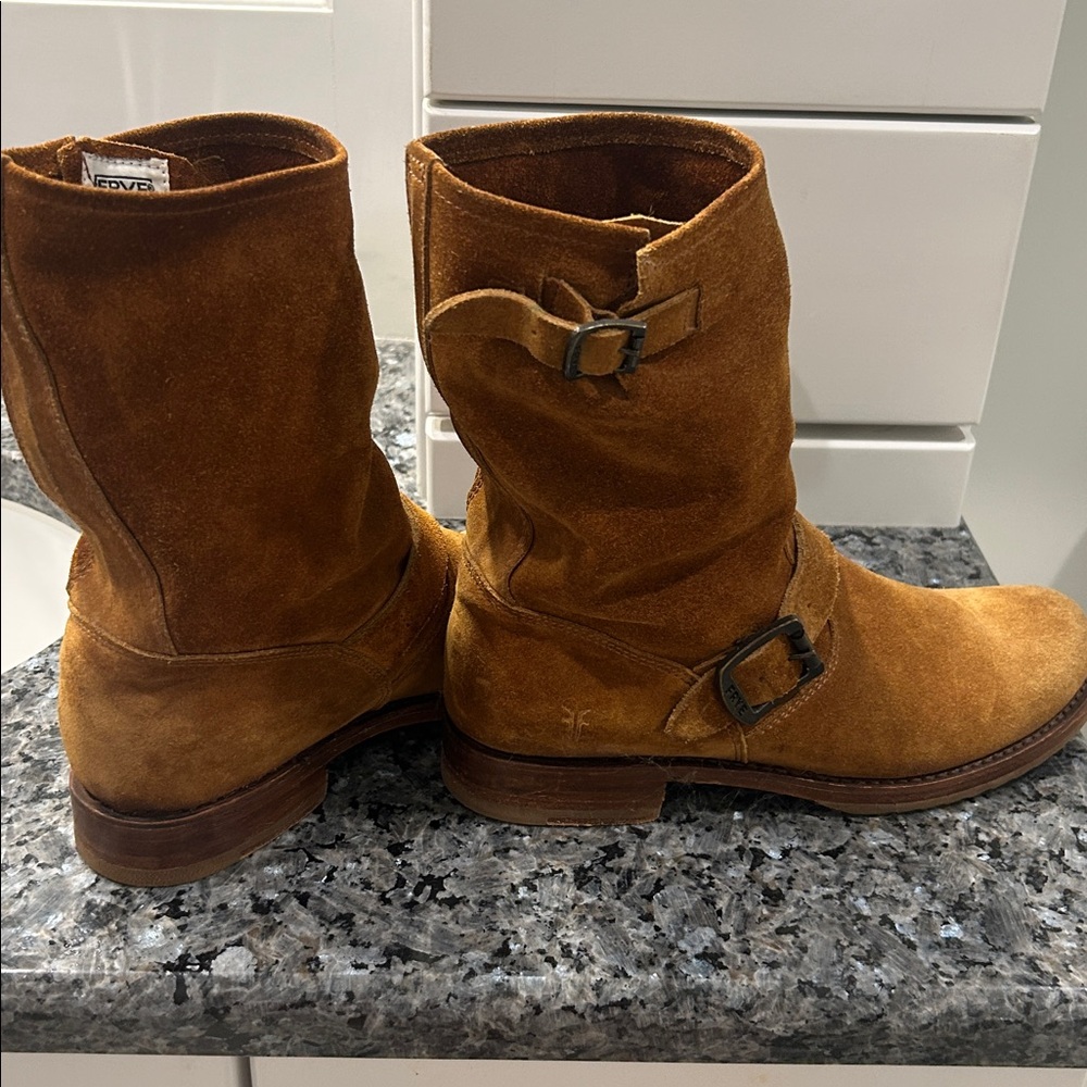 Frye Suede Ankle Boots - Picture 5 of 6